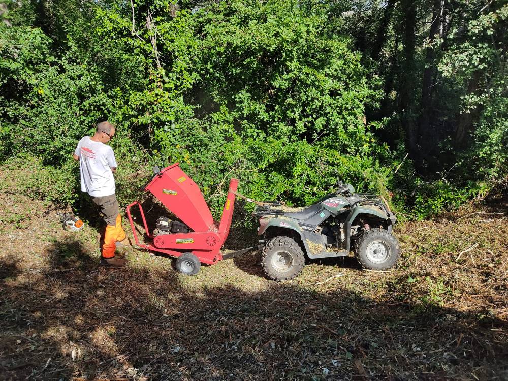 Réalisation quad broyeur